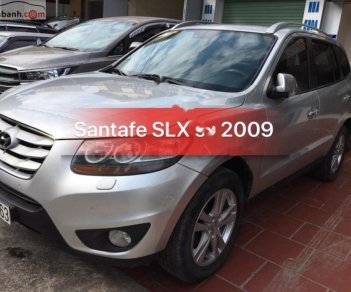 Hyundai Santa Fe SLX 2009 - Bán gấp Hyundai Santa Fe SLX đời 2009, màu bạc, xe nhập, số tự động