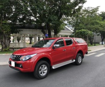 Mitsubishi Triton 2018 - Nhà dư dùng cần bán xe bán tải Triton 2018, số sàn, máy dầu, màu đỏ