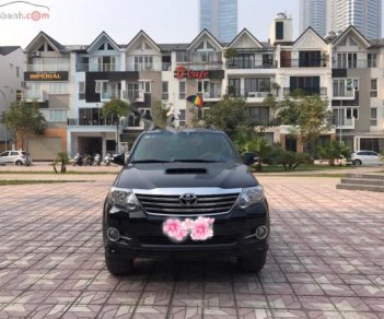 Toyota Fortuner 2.5G 2016 - Bán Toyota Fortuner 2.5G đời 2016, màu đen, số sàn