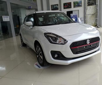 Suzuki Swift GLX 2018 - Cần bán xe Suzuki Swift GLX 2018, màu trắng, nhập khẩu, LH: 0985.547.829