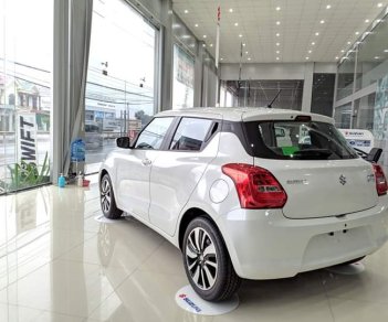 Suzuki Swift GLX 2018 - Cần bán xe Suzuki Swift GLX 2018, màu trắng, nhập khẩu, LH: 0985.547.829