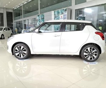 Suzuki Swift GLX 2018 - Cần bán xe Suzuki Swift GLX 2018, màu trắng, nhập khẩu, LH: 0985.547.829