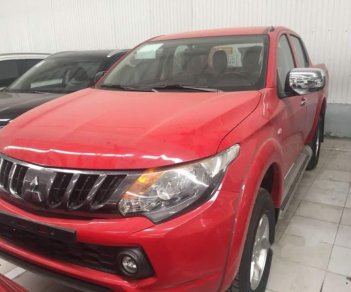 Mitsubishi Triton 4x2 MT 2018 - Bán xe Mitsubishi Triton 4x2 MT năm sản xuất 2018, màu đỏ, xe nhập