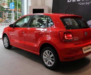 Volkswagen Polo 1.6 AT 2018 - Bán xe Volkswagen Polo 1.6 AT năm sản xuất 2018, màu đỏ, nhập khẩu nguyên chiếc, 599tr