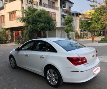 Chevrolet Cruze LTZ 1.8 2017 - Bán gấp Chevrolet Cruze LTZ 1.8 sản xuất 2017 màu trắng, số tự động, máy xăng, zin cọp