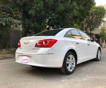 Chevrolet Cruze LTZ 1.8 2017 - Bán gấp Chevrolet Cruze LTZ 1.8 sản xuất 2017 màu trắng, số tự động, máy xăng, zin cọp