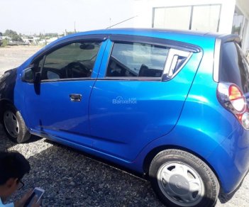 Chevrolet Spark 1.0 LS 2016 - Bán xe Chevrolet Spark xe đẹp, còn bảo hành 259 triệu, sản xuất năm 2016, màu xanh