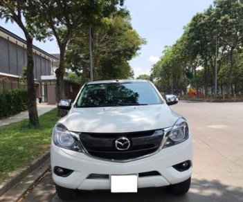 Mazda BT 50 4x2 AT 2016 - Bán xe Mazda BT 50 AT model 2017, màu trắng