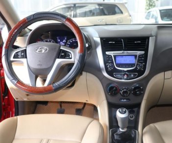 Hyundai Accent 1.4MT 2012 - Cần bán Hyundai Accent 1.4MT đời 2012, màu đỏ, nhập khẩu, 368tr