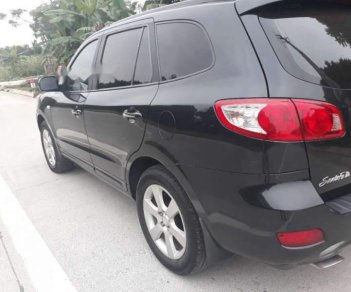 Hyundai Santa Fe  MLX  2007 - Bán xe Hyundai Santa Fe MLX đời 2007, màu đen, nhập khẩu 