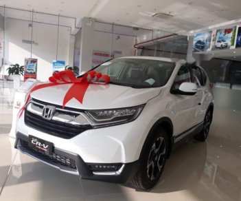 Honda CR V  1.5L   2018 - Bán xe Honda CR V 1.5L sản xuất năm 2018, màu trắng, xe nhập