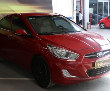 Hyundai Accent 1.4MT 2012 - Cần bán Hyundai Accent 1.4MT đời 2012, màu đỏ, nhập khẩu, 368tr