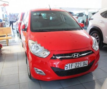 Hyundai i10 1.2 2011 - Bán Hyundai i10 1.2 sản xuất 2011, màu đỏ, nhập khẩu nguyên chiếc, giá cạnh tranh