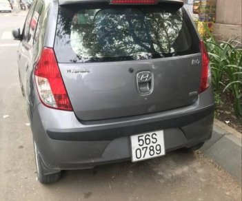 Hyundai i10   2010 - Bán Hyundai i10 năm sản xuất 2010, màu xám, nhập khẩu số tự động, giá tốt