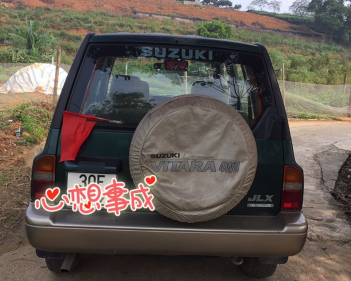 Suzuki Vitara   1.6 MT  2005 - Chính chủ bán ô tô Suzuki Vitara 1.6 MT đời 2005, màu xanh dưa