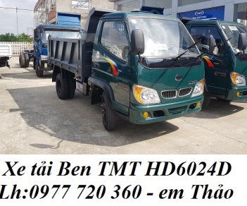 Fuso 2018 - Bán xe tải ben TMT Cửu Long 2 tấn 4 I xe ben nhập khẩu 2T4 I Đại lí nào giá tốt