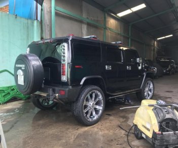 Hummer H2 2006 - Cần bán Hummer H2 năm 2006 màu đen, 3 tỷ 450 triệu, xe nhập, chiến binh sa mạc