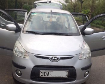 Hyundai i10   1.1 MT  2009 - Cần bán lại xe Hyundai i10 1.1 MT sản xuất 2009, màu bạc, xe nhập chính chủ giá cạnh tranh