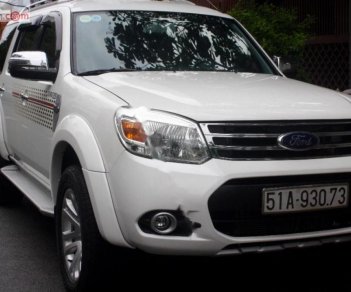 Ford Everest AT 2014 - Bán xe Ford Everest AT 2014 màu trắng, xe còn rất mới
