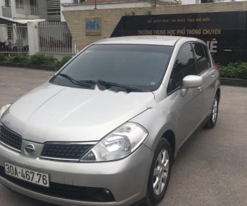 Nissan Tiida 1.6 AT 2008 - Bán xe Nissan Tiida 1.6 AT đời 2008, màu bạc, nhập khẩu Nhật Bản