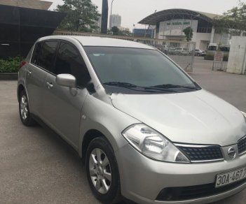 Nissan Tiida 1.6 AT 2008 - Bán xe Nissan Tiida 1.6 AT đời 2008, màu bạc, nhập khẩu Nhật Bản