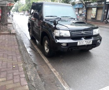 Hyundai Galloper 2.5 AT 2003 - Bán xe Hyundai Galloper 2.5 AT năm sản xuất 2003, màu đen, nhập khẩu