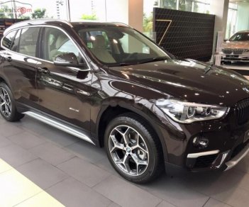 BMW X1 sDrive18i 2018 - Cần bán BMW X1 sDrive18i đời 2018, màu nâu, nhập khẩu