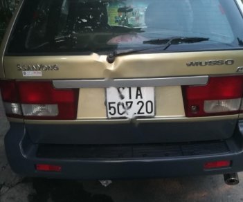 Ssangyong Musso 2003 - Bán ô tô Ssangyong Musso sản xuất năm 2003, màu vàng, xe nhập chính chủ