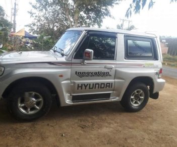 Hyundai Galloper 2003 - Bán xe Hyundai Galloper năm 2003, màu bạc, xe nhập, giá 147tr