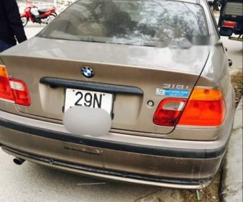 BMW 3 Series 318i 2001 - Bán xe BMW 3 Series 318i đời 2001, màu nâu