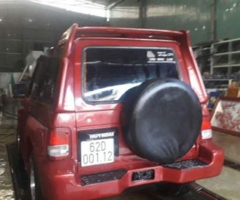 Hyundai Galloper 2003 - Bán Hyundai Galloper sản xuất 2003, màu đỏ, nhập khẩu