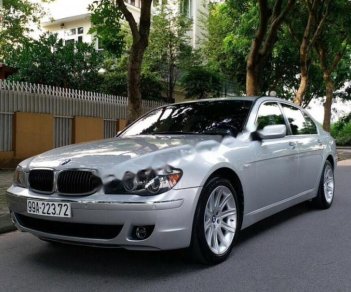 BMW 7 Series 750Li 2006 - Cần bán lại xe BMW 7 Series 750Li sản xuất năm 2006, màu bạc, nhập khẩu nguyên chiếc, 740 triệu