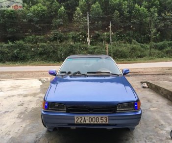 Mazda 626 2.0 MT 1990 - Bán xe Mazda 626 GLX năm 1990, màu xanh lam, xe nhập
