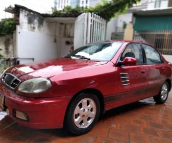 Daewoo Lanos 2003 - Cần bán Daewoo Lanos năm 2003, màu đỏ giá cạnh tranh