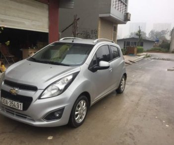 Chevrolet Spark   2014 - Bán Chevrolet Spark đời 2014, màu bạc, nhập khẩu  