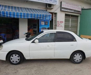 Daewoo Lanos 2002 - Chính chủ bán xe Daewoo Lanos 2002, màu trắng