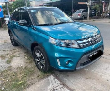 Suzuki Vitara   1.6 AT   2016 - Bán Suzuki Vitara 1.6 AT sản xuất 2016, màu xanh lam, xe nhập