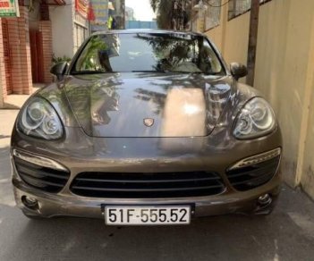 Porsche Cayenne S 2010 - Cần bán Porsche Cayenne S sản xuất năm 2010, màu nâu, nhập khẩu