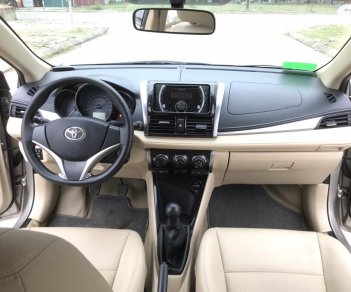Toyota Vios 1.5E MT 2017 - Bán Toyota Vios 1.5E MT đời 2017, màu vàng, giá chỉ 515 triệu