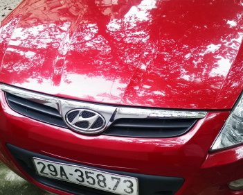 Hyundai i20   AT  2011 - Xe Hyundai i20 AT sản xuất 2011, màu đỏ chính chủ, giá 380tr