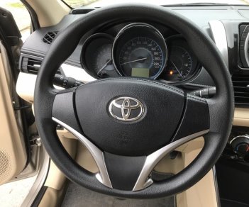 Toyota Vios 1.5E MT 2017 - Bán Toyota Vios 1.5E MT đời 2017, màu vàng, giá chỉ 515 triệu