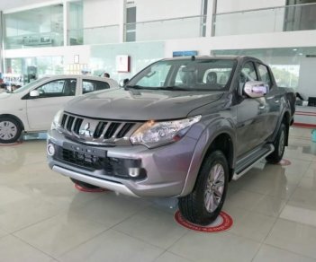 Mitsubishi Triton   2018 - Bán xe Mitsubishi Triton 2018, màu xám, nhập khẩu, 555tr