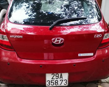 Hyundai i20   AT  2011 - Xe Hyundai i20 AT sản xuất 2011, màu đỏ chính chủ, giá 380tr