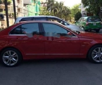 Mercedes-Benz C class  	C200	  2011 - Bán Mercedes C200 đời 2011, màu đỏ, nhập khẩu  