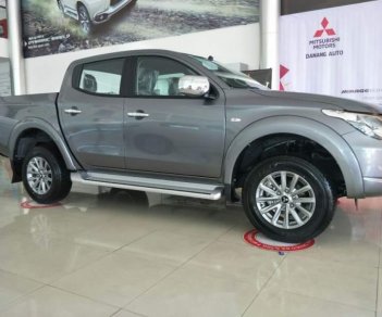 Mitsubishi Triton   2018 - Bán xe Mitsubishi Triton 2018, màu xám, nhập khẩu, 555tr