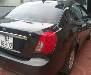 Daewoo Lacetti   2010 - Cần bán Daewoo Lacetti 2010, màu đen, nhập khẩu