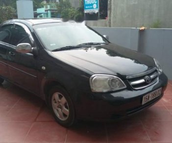 Daewoo Lacetti   2010 - Cần bán Daewoo Lacetti 2010, màu đen, nhập khẩu