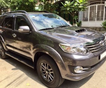 Toyota Fortuner 2.5G 4x2MT 2016 - Cần bán xe Toyota Fortuner 2016 MT dầu, màu xám chì