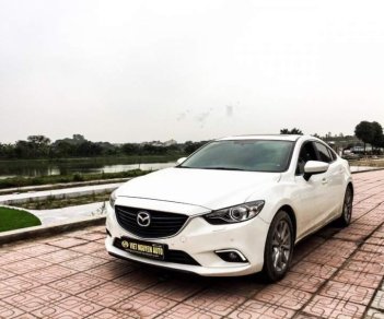 Mazda 6   2016 - Cần bán lại xe Mazda 6 năm sản xuất 2016, màu trắng chính chủ