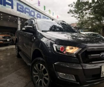 Ford Ranger  Wildtrak 3.2 2016 - Bán Ford Ranger Wildtrak 3.2 đời 2016, màu xám, xe nhập chính chủ 